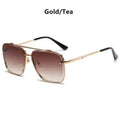 Gradient Pilot Sunglasses | Cat Eye Design with UV Protection