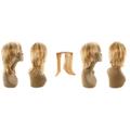 Pallet # 156 -  Lot of 100% Human Hair Wigs - variety of styles and colors