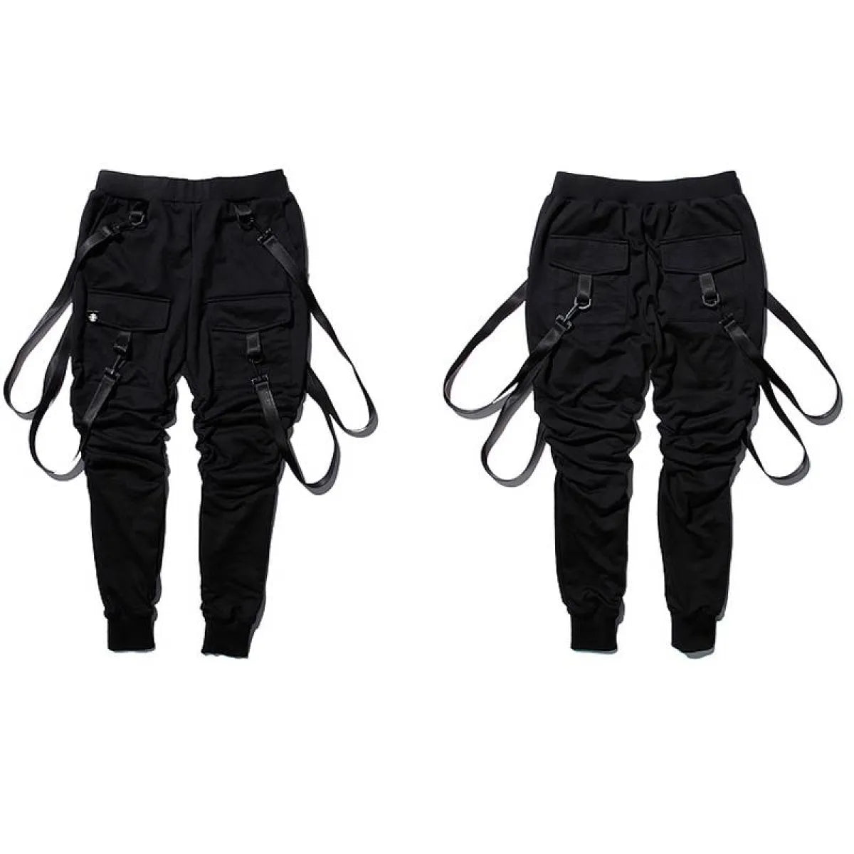 Patterned Cargo Sweatpants