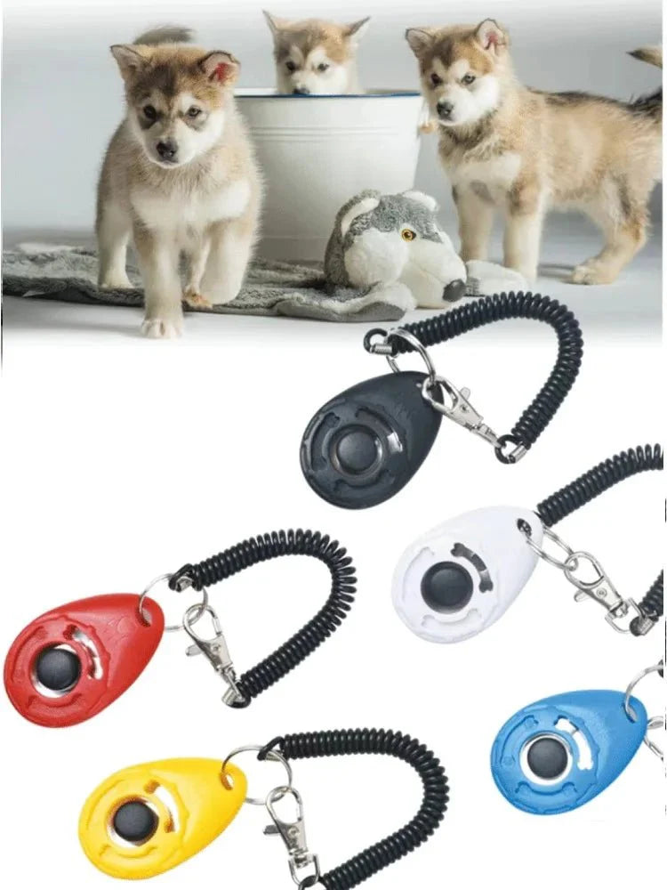Pet Training Clicker with Adjustable Wrist Strap
