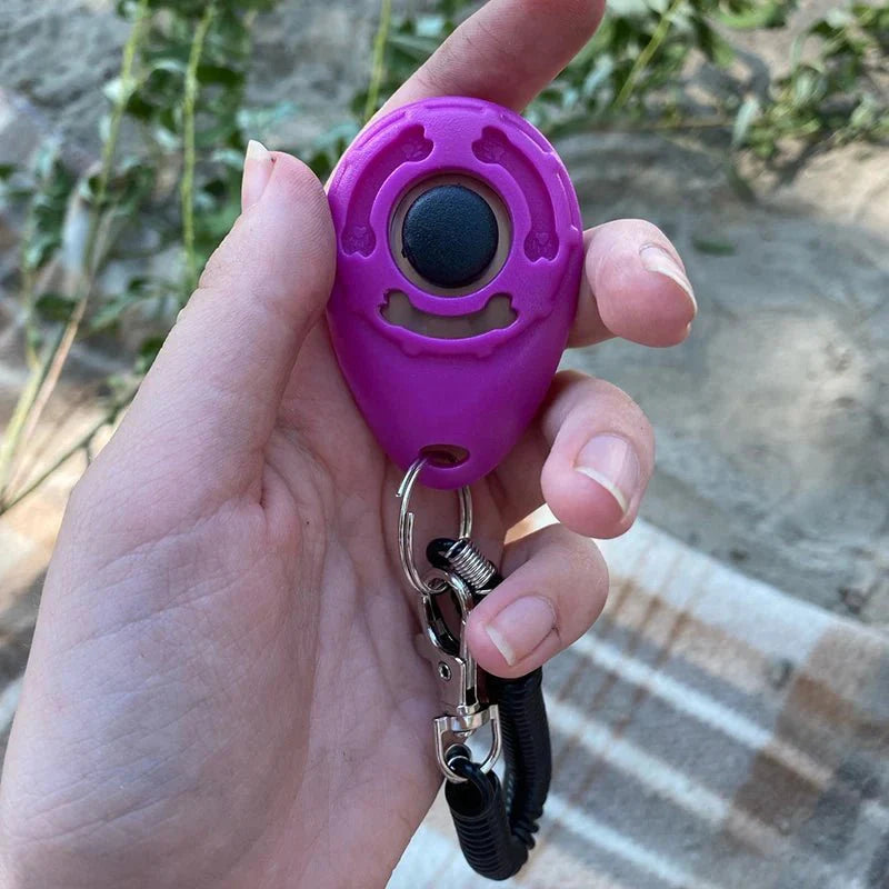 Pet Training Clicker with Adjustable Wrist Strap