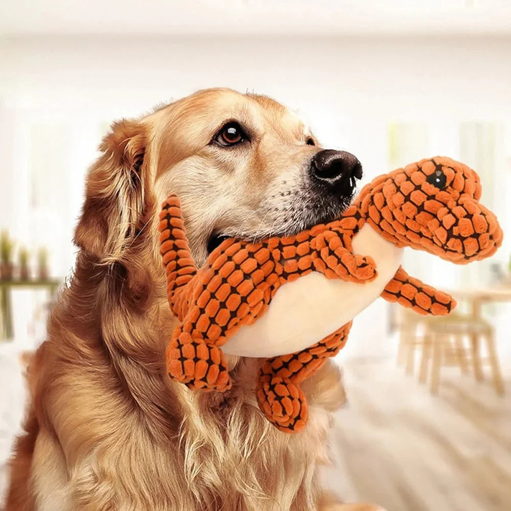 Plush Dog Chew Toy – Durable Soft Companion for Pets