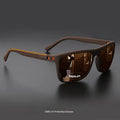 Polarized Square Sunglasses – UV protection Mirror Coated Sport Shades