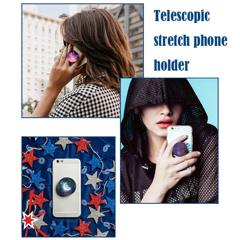 Popped Phone Grip – Universal Expanding Stand and Finger Ring Holder