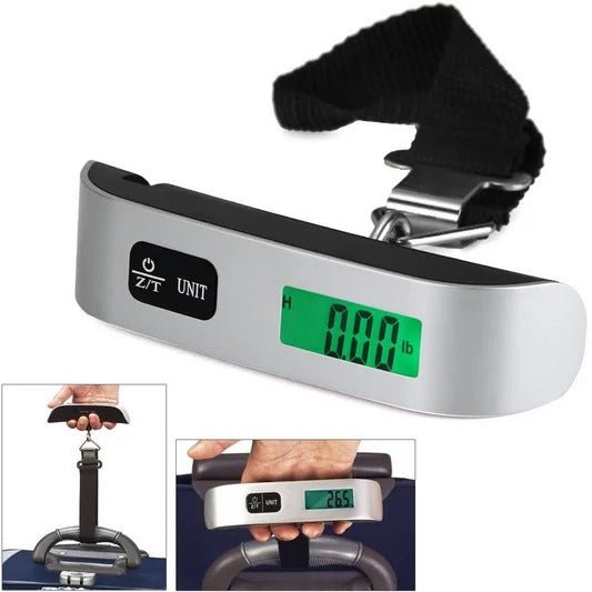 Portable Digital Hanging Scale – LCD Display Electronic Luggage Weight Balance