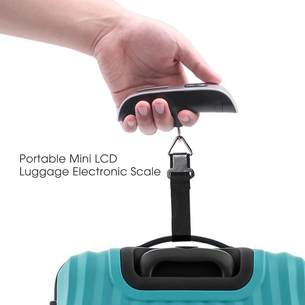 Portable Digital Hanging Scale – LCD Display Electronic Luggage Weight Balance