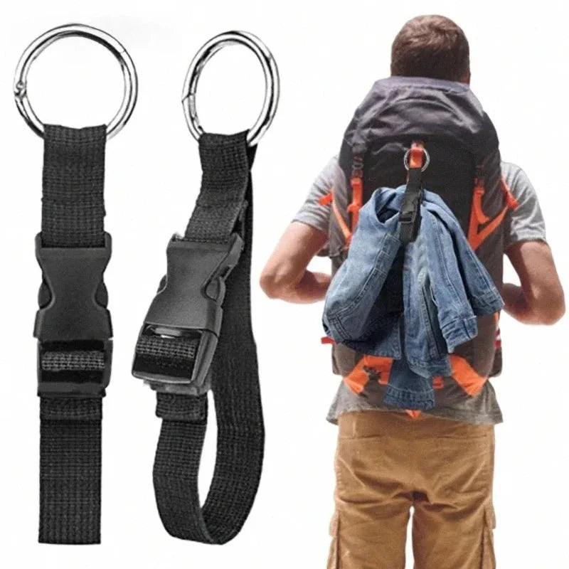 Portable Luggage Strap Holder – Anti-Theft Nylon Bag Gripper