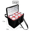 Portable Lunch Cooler Bag Folding Insulation Picnic Ice Pack