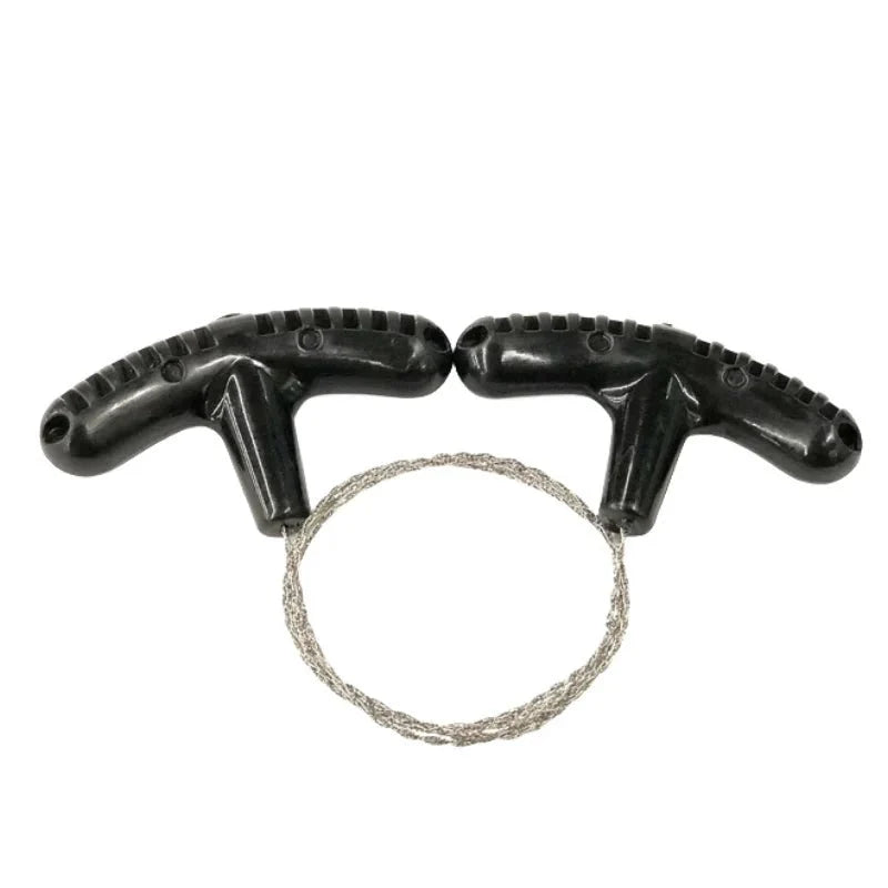 Portable Stainless Steel Wire Saw with Finger Handle Outdoor