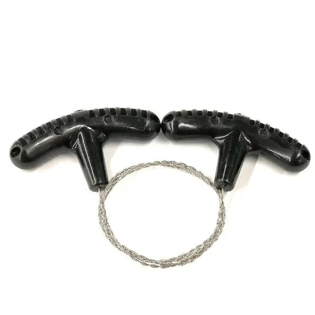 Portable Stainless Steel Wire Saw with Finger Handle Outdoor