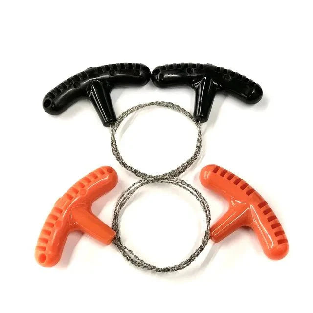 Portable Stainless Steel Wire Saw with Finger Handle Outdoor