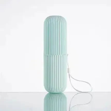 Portable Toothbrush Cup – Travel Toothpaste Holder and Toiletry Storage Case Organizer