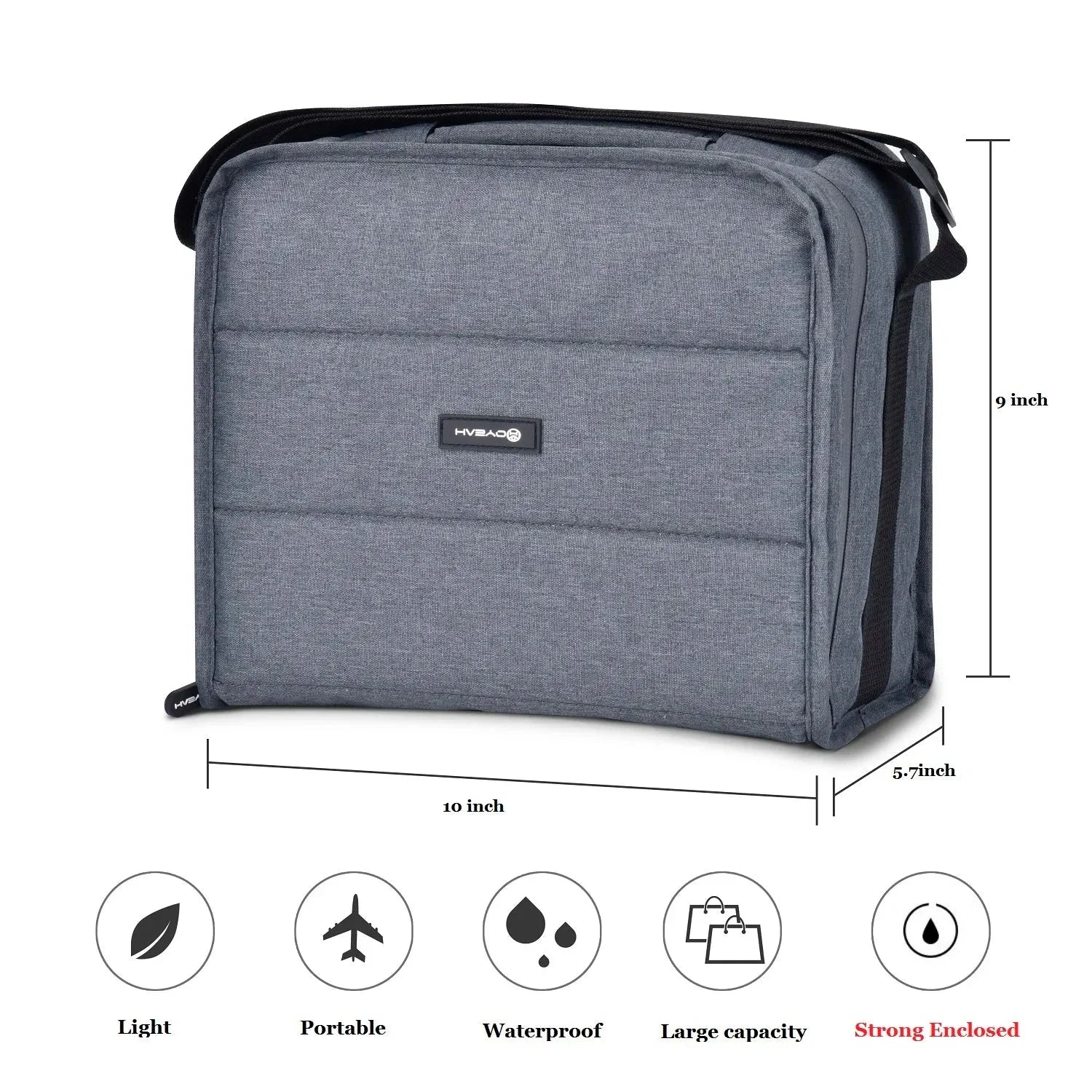 Portable UV Sterilizer Bag UV Disinfection Bag Cleaner For CPAP Tube Mask Shoes  Bottle Underwear Clothes Home Use