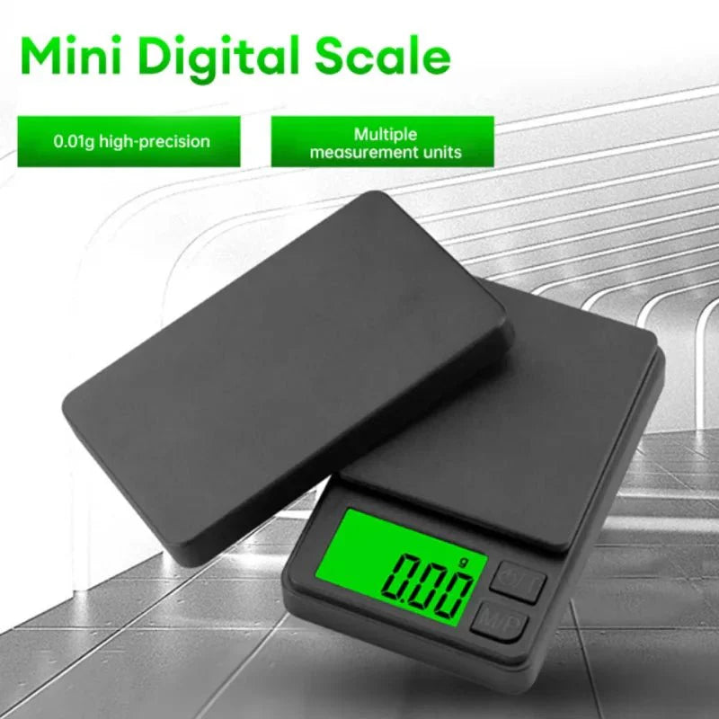 Mini Digital Pocket Scale | Portable Precision Scale for Jewelry, Kitchen, and Travel