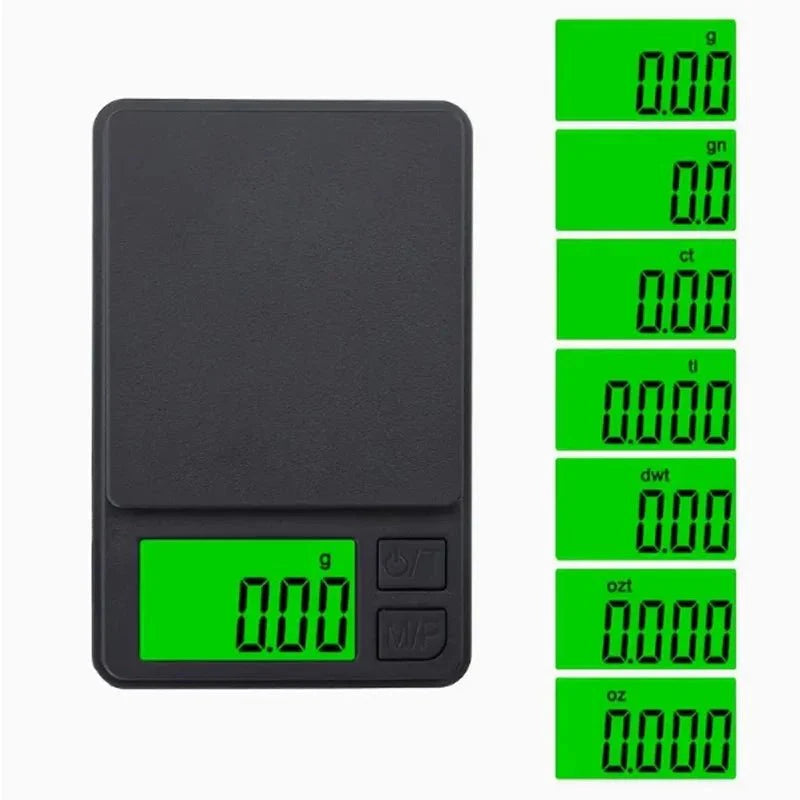 Mini Digital Pocket Scale | Portable Precision Scale for Jewelry, Kitchen, and Travel