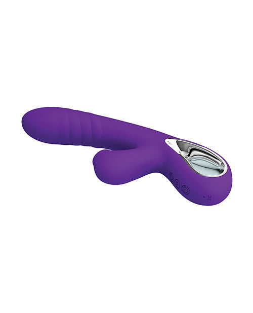 Jersey Sucking & Vibrating Rabbit - Purple