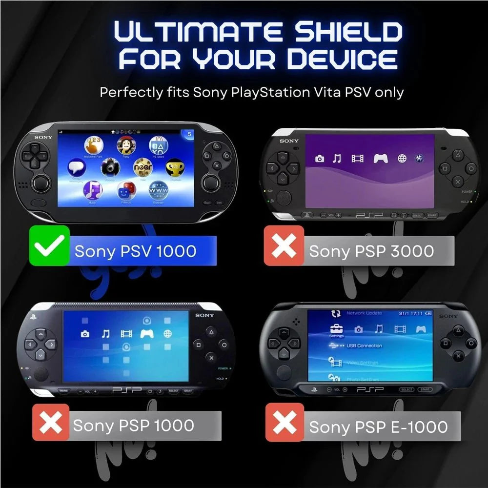 Protective Crystal Case for PS Vita 1000