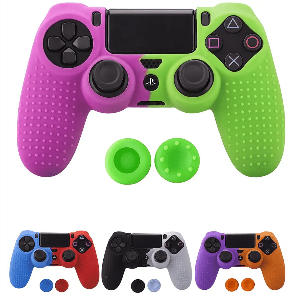 PS4 Controller Silicone Cover – Soft Protective Skin for PlayStation 4 Gamepad