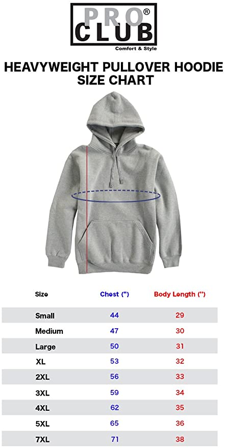 Pro Club Pullover Hoodie