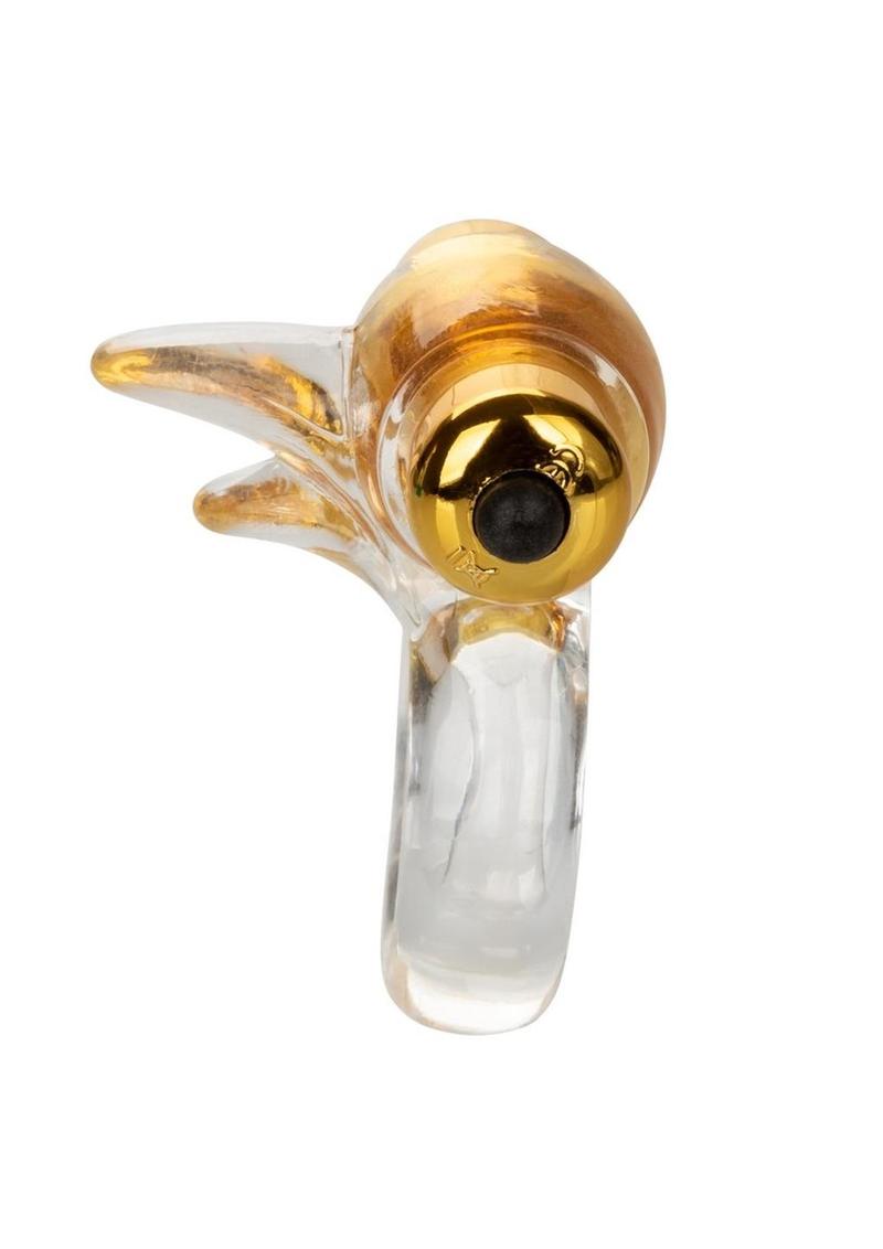 Pure Gold Double Trouble With Dual Stimulation Vibrating Enhancer