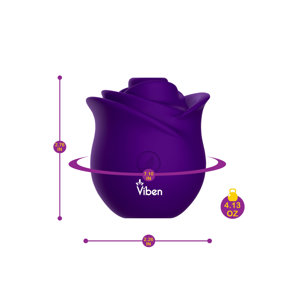 Viben Zen Rose Strong Clitoral Stimulator