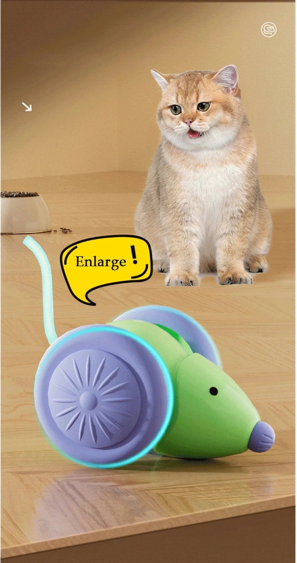 Rechargeable Smart Mouse Cat Toy
