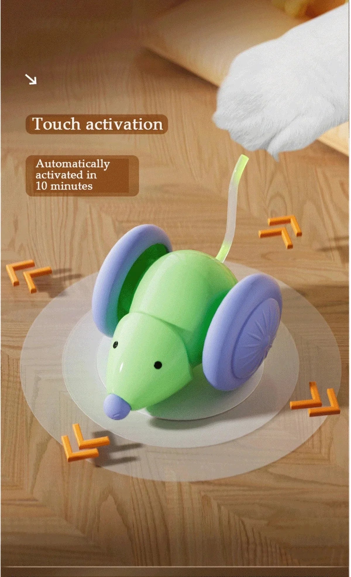 Rechargeable Smart Mouse Cat Toy