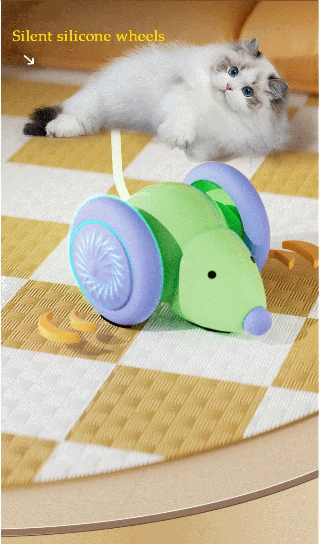 Rechargeable Smart Mouse Cat Toy