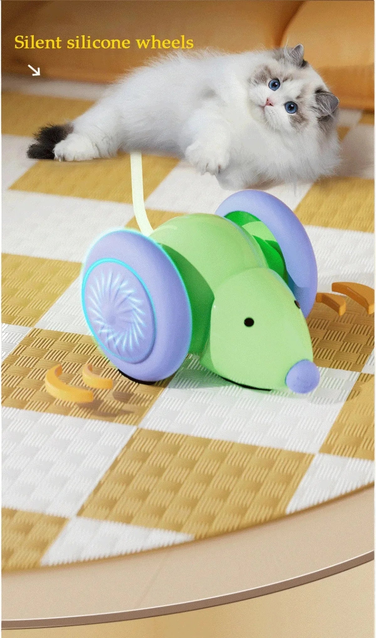 Rechargeable Smart Mouse Cat Toy