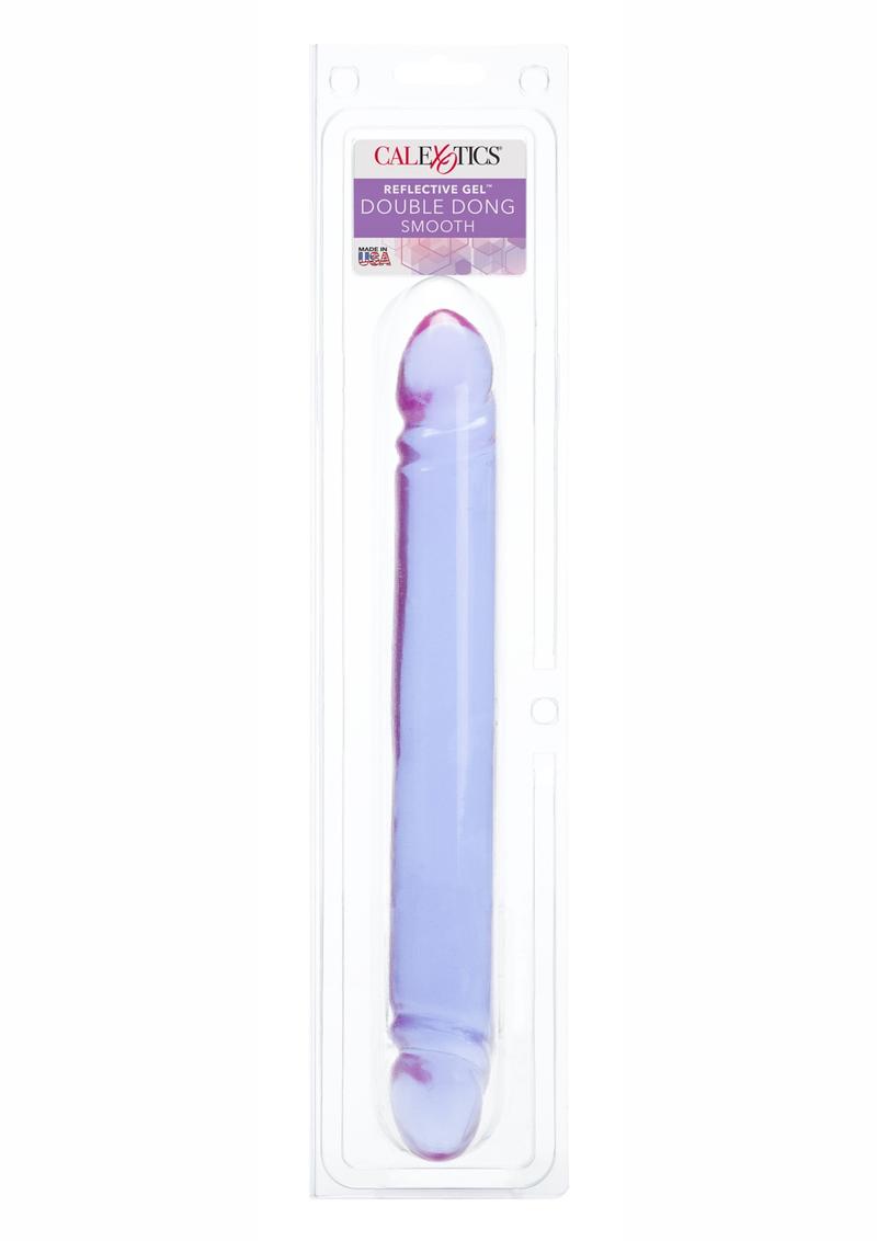 CalExotics Reflective Gel Smooth Double Dong