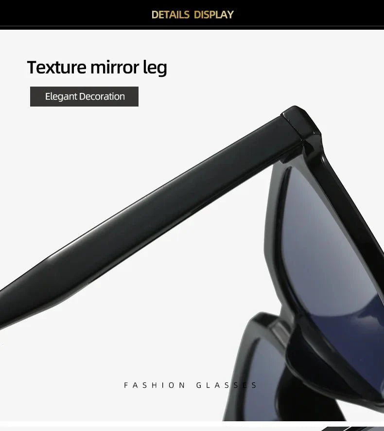 Retro Square Sunglasses – UV protection Classic Eyewear