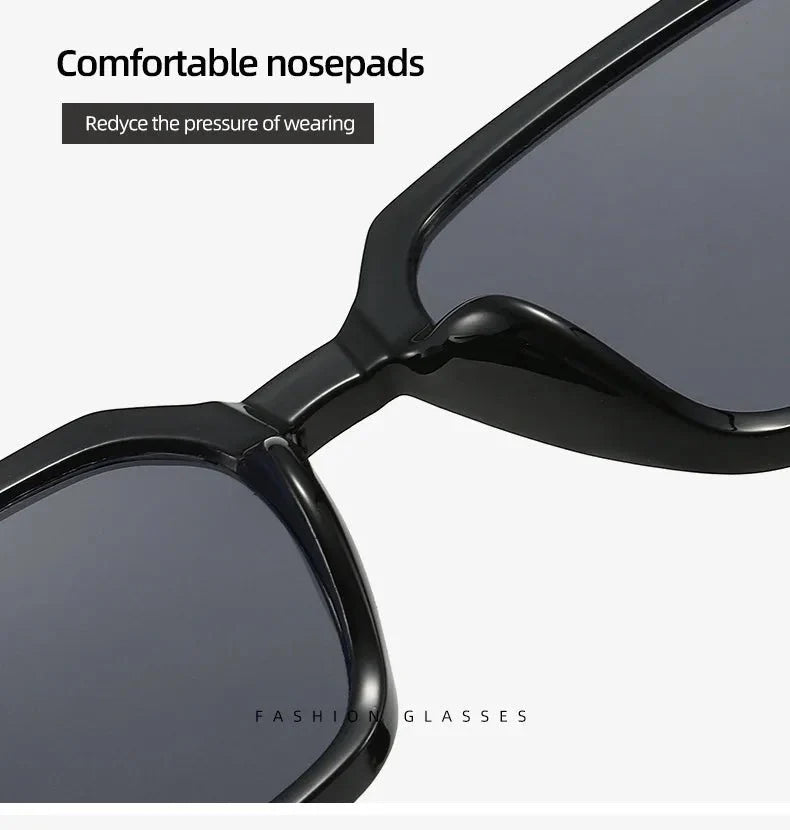 Retro Square Sunglasses – UV protection Classic Eyewear