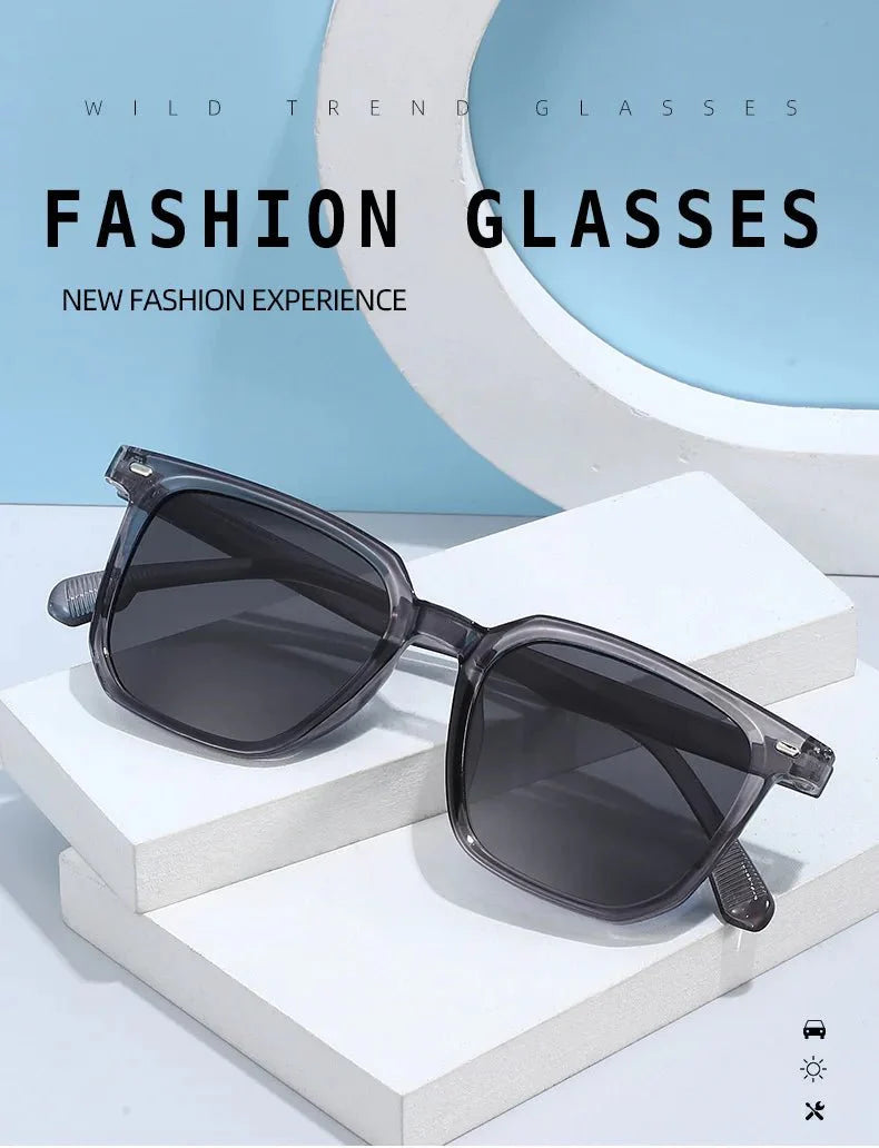 Retro Square Sunglasses – UV protection Classic Eyewear