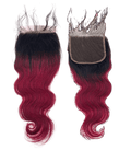 RIO Body Wave Closure  5x5 Wine