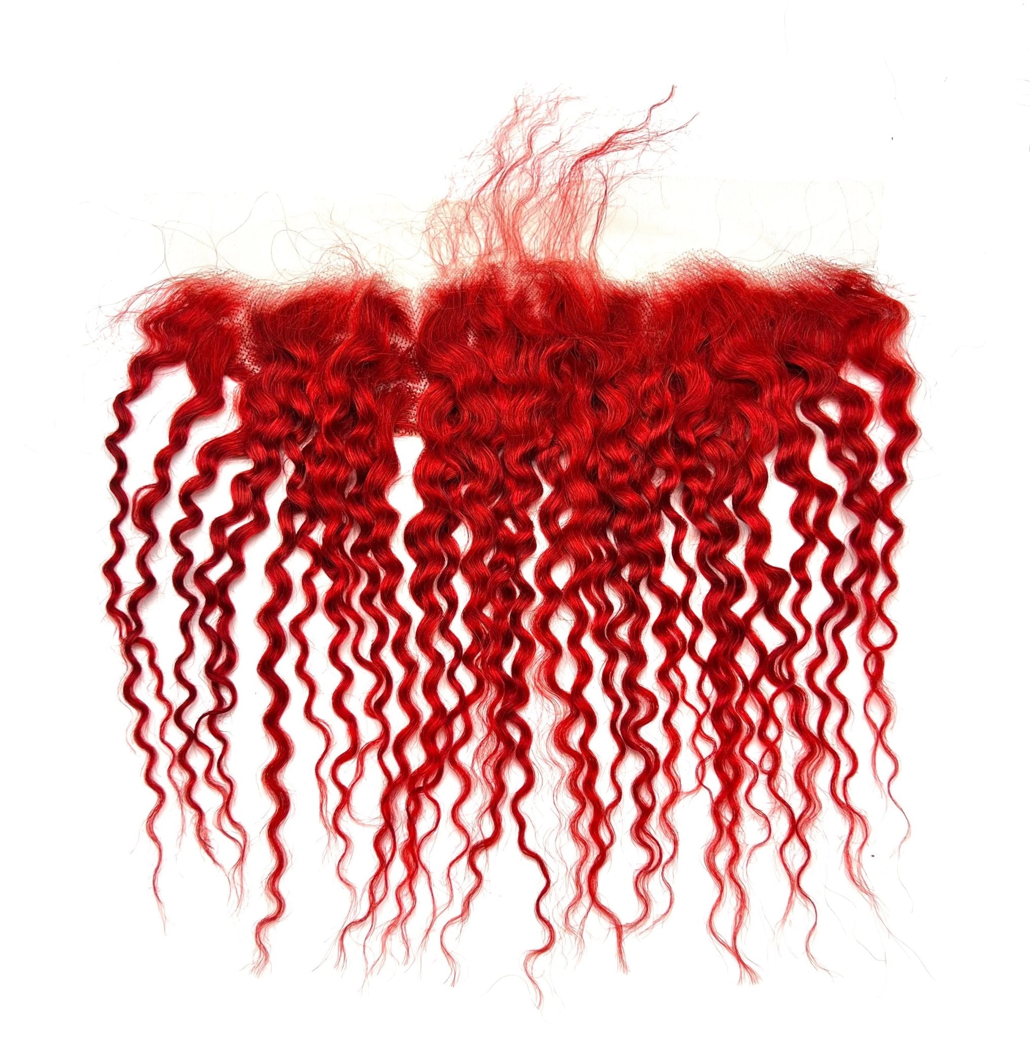 RIO Bohemian Frontal   Ear to Ear  13X4 Red