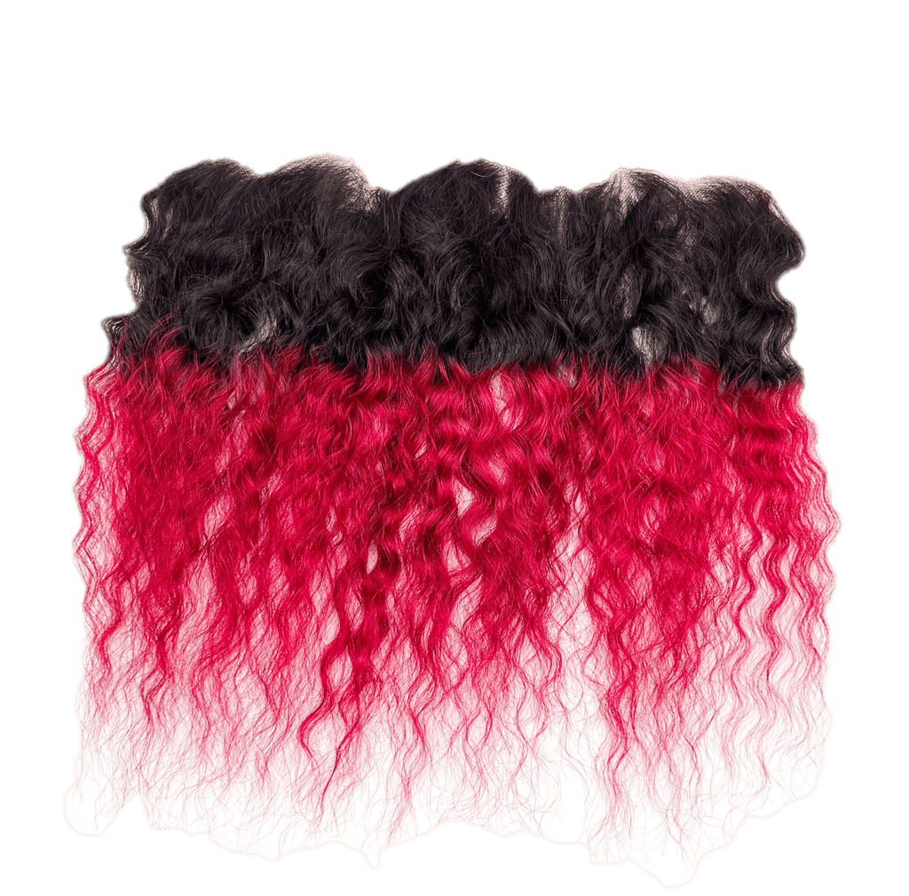 RIO Bohemian Frontal Ear to Ear 13X4  Wine