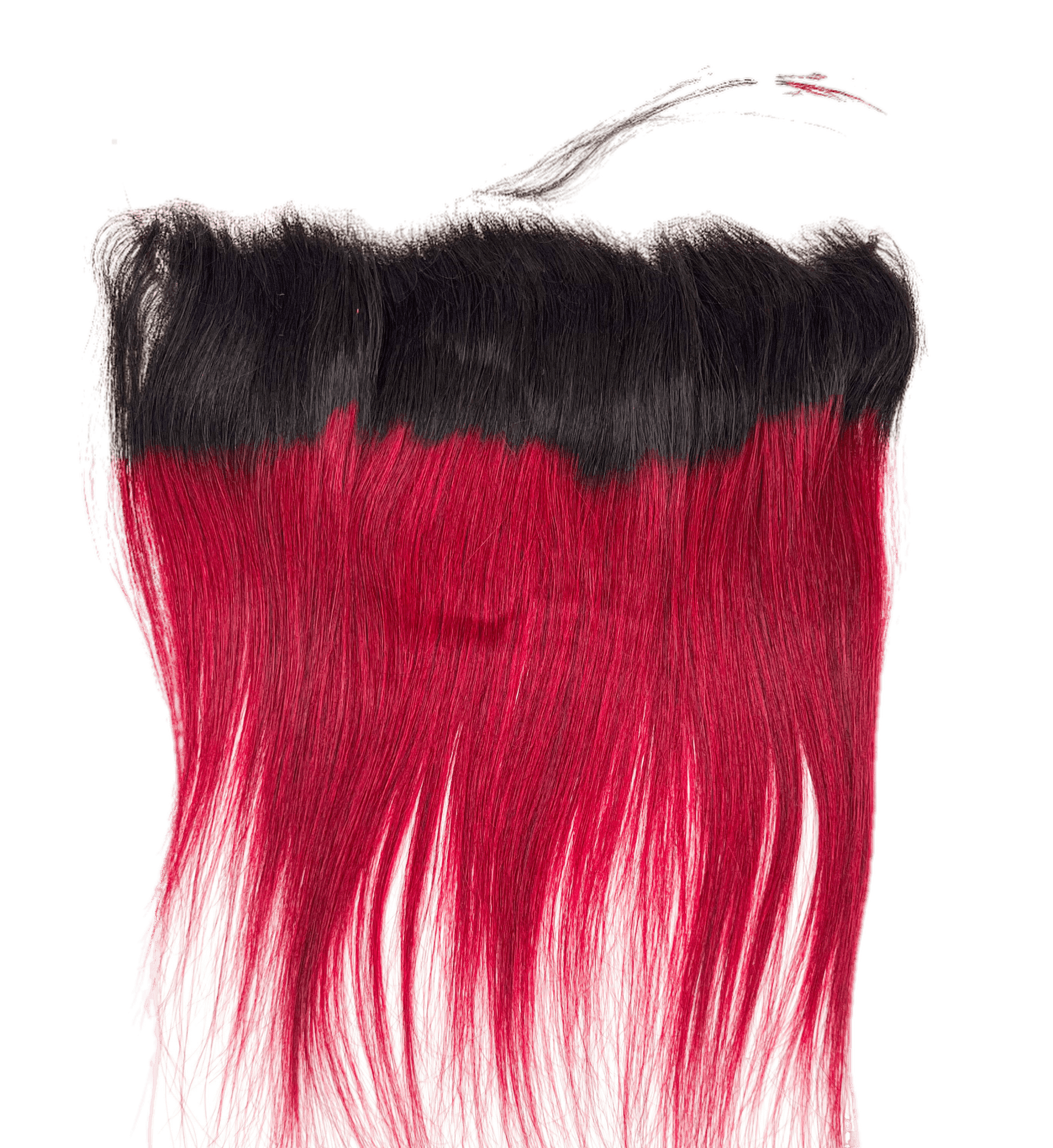 RIO Straight Frontal  Ear to Ear 13X4  Wine