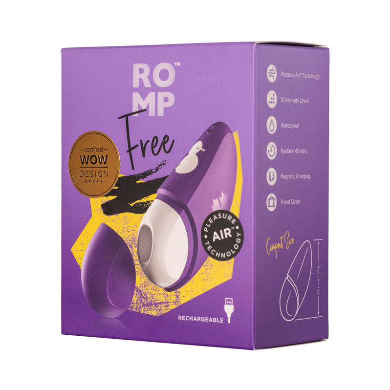 ROMP Free Clitoral Vibrator - Purple