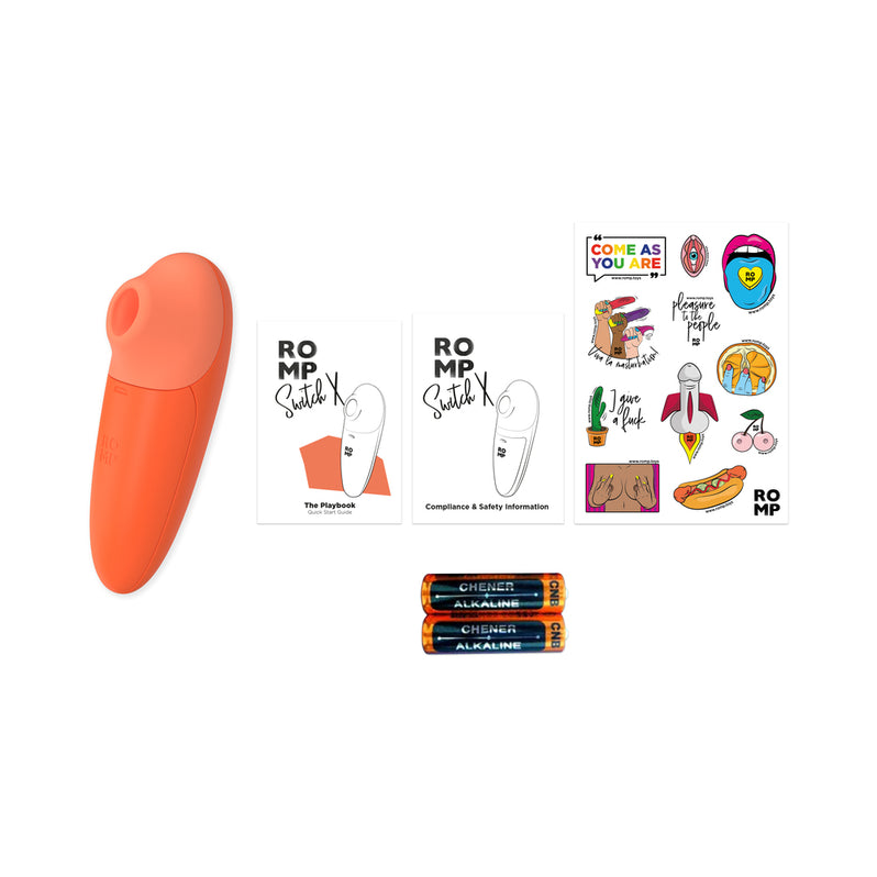 ROMP Switch X Clitoral Vibrator - Orange