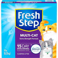 Fresh Step Clumping Cat Litter Multi-Cat Activated Charcoal Low Dust 14 lb