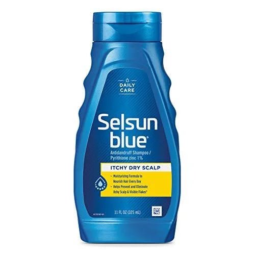 Selsun Blue Daily Care Anti-Dandruff Shampoo For Itchy 11 oz