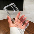 Shockproof Transparent Phone Case – Clear Silicone Bumper Cover
