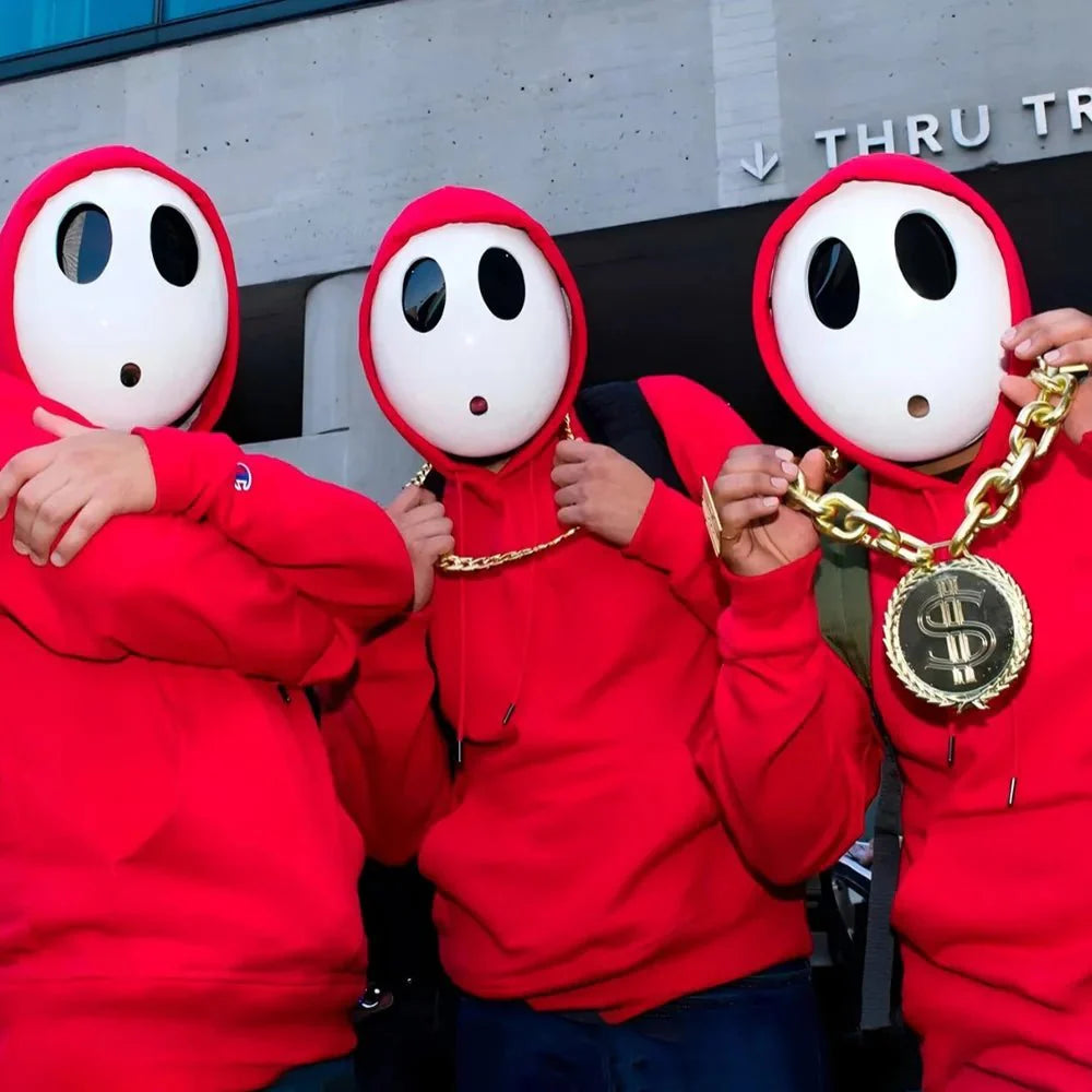 Shy Guy Mask Cosplay – Halloween Costume Prop