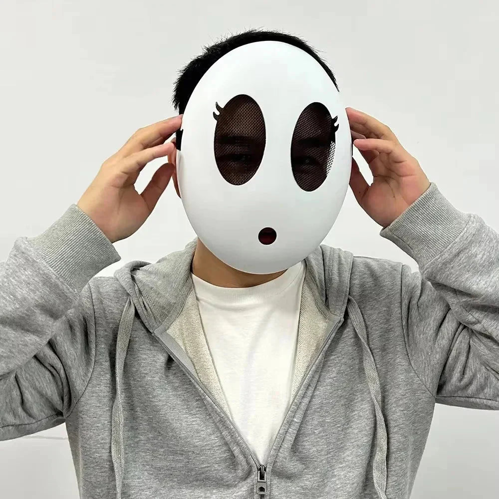 Shy Guy Mask Cosplay – Halloween Costume Prop