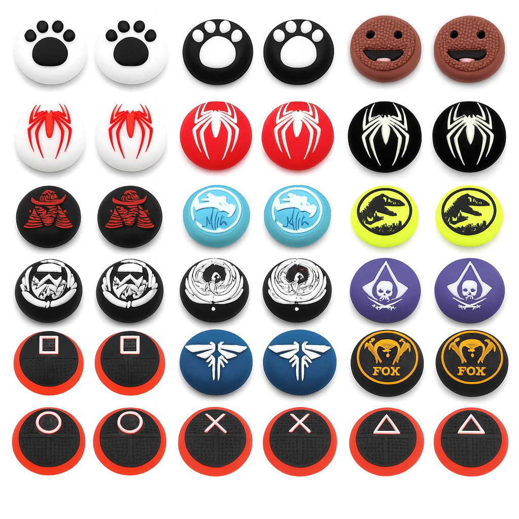 Silicone Thumb Grip Caps | Non-Slip Joystick Covers for Controller