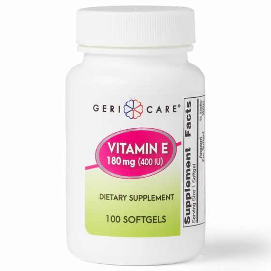 Vitamin E Softgels, 180 mg (400 IU) - 100 Count