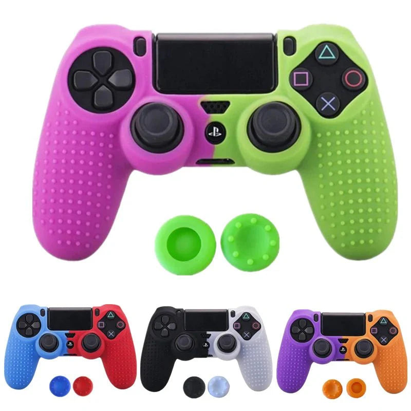 PS4 Controller Silicone Cover – Soft Protective Skin for PlayStation 4 Gamepad