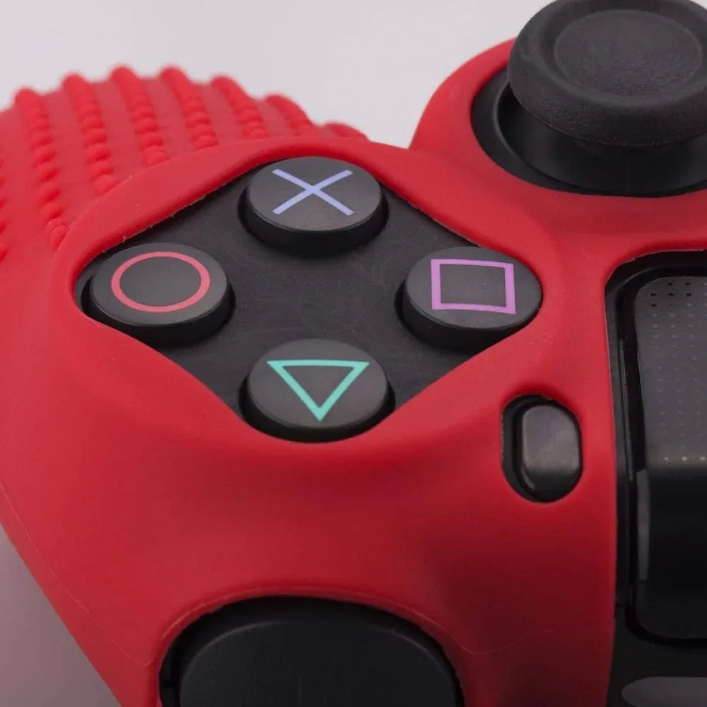 PS4 Controller Silicone Cover – Soft Protective Skin for PlayStation 4 Gamepad