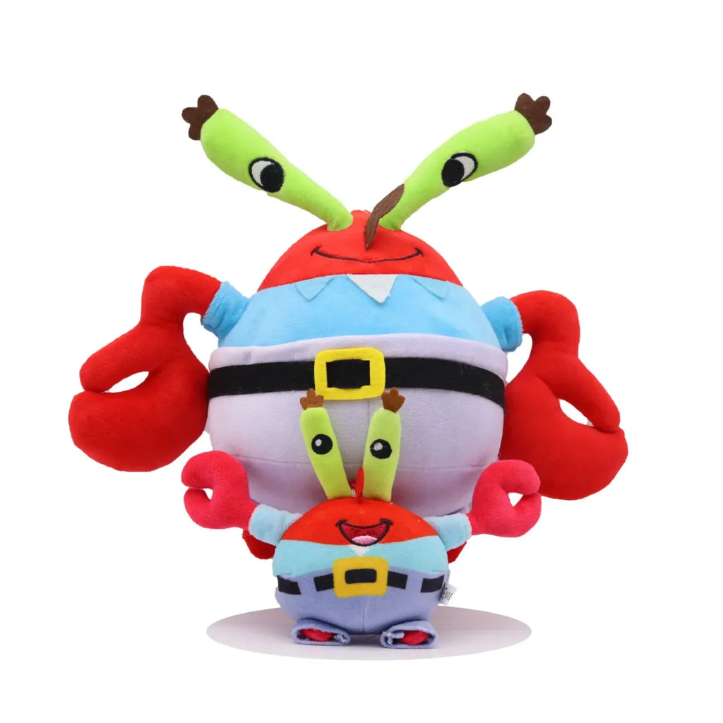 SpongeBob Plush Set – 8/4 Inch Cute Cartoon Character Bag Charms & Gifts
