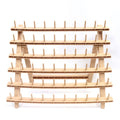 SPOOL WOODEN BRAIDING HAIR RACK/ SPOOL ORGANIZER